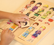 Innenraum des Kindergarten