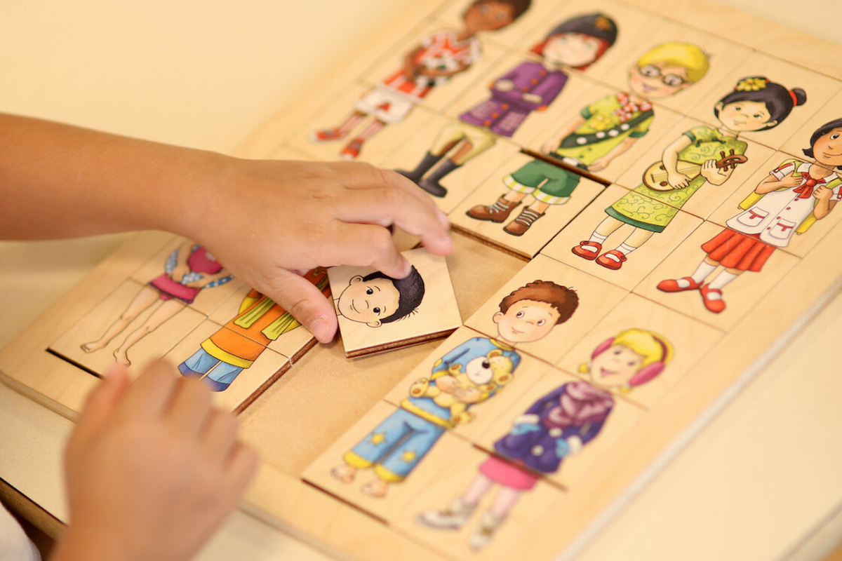 Innenraum des Kindergarten